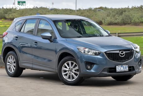 Blue 2014 Mazda CX-5 Wagon Maxx Sport (4X2)