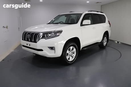 White 2023 Toyota Landcruiser Prado Wagon Gxl