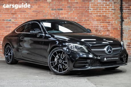 Black 2019 Mercedes-Benz C300 Coupe