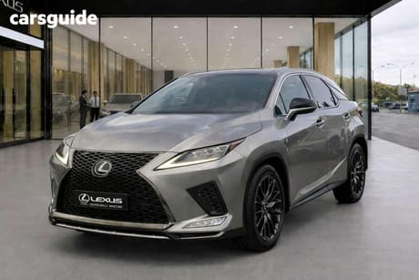 Silver 2021 Lexus RX350 Wagon F Sport