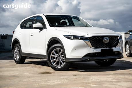 White 2023 Mazda CX-5 Wagon Maxx Sport (Fwd)