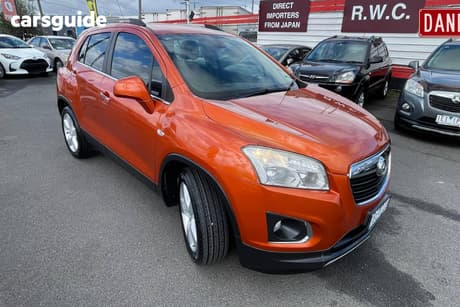 Orange 2014 Holden Trax Wagon Ltz