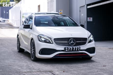 White 2016 Mercedes-Benz A250 Hatchback Sport