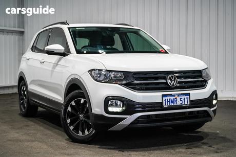 White 2021 Volkswagen T-Cross Wagon 85Tsi Life