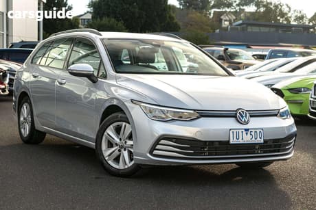 Silver 2021 Volkswagen Golf Wagon 110Tsi