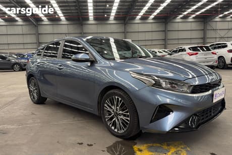 Blue 2022 Kia Cerato Hatchback Sport