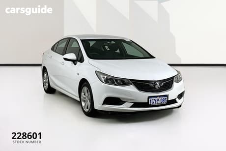 White 2017 Holden Astra Sedan Ls