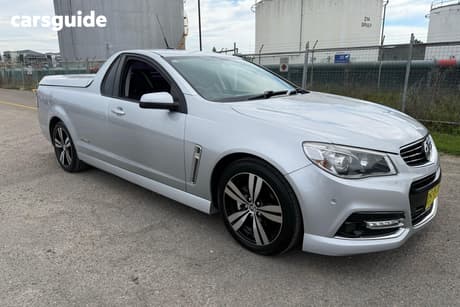 Silver 2014 Holden UTE Utility Sv6 Storm
