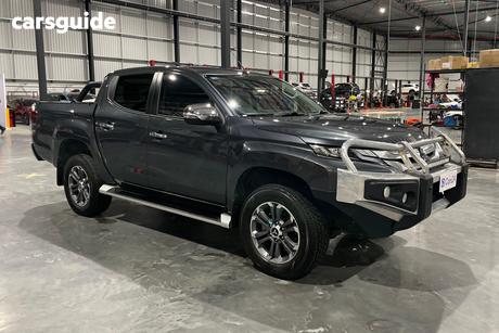 Grey 2019 Mitsubishi Triton Double Cab Pick Up Gls (4X4) Premium