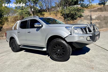 Silver 2015 Nissan Navara Dual Cab Utility St-X (4X4)