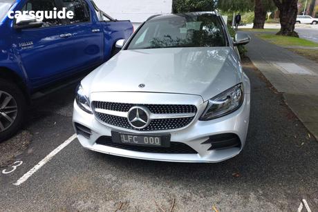 Silver 2019 Mercedes-Benz C200 Estate