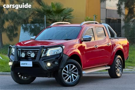 Red 2018 Nissan Navara Dual Cab Pick-up St-X (4X4)