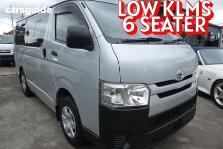Silver 2014 Toyota HiAce Van Dx