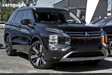 Black 2025 Mitsubishi Outlander SUV OUTLANDER EXCEED 2.5L CVT AWD 5ST