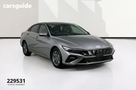 Grey 2024 Hyundai I30 Sedan Elite Hev 1.6P Dct