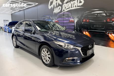 Blue 2016 Mazda 3 Hatchback Maxx
