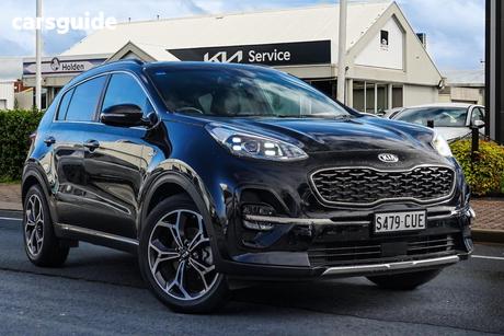 Black 2020 Kia Sportage Wagon Gt-Line (Awd)