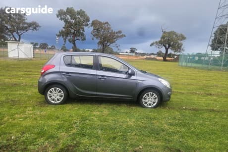 Grey 2011 Hyundai I20 Hatchback Active