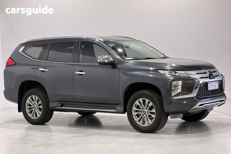 Grey 2023 Mitsubishi Pajero Sport Wagon Glx (4Wd) 5 Seat