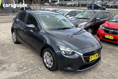 Grey 2015 Mazda 2 Hatchback Neo