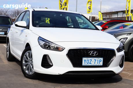 White 2019 Hyundai I30 Hatchback Go