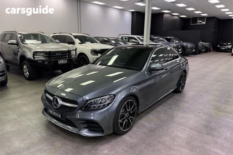 Grey 2021 Mercedes-Benz C200 Sedan Edition C