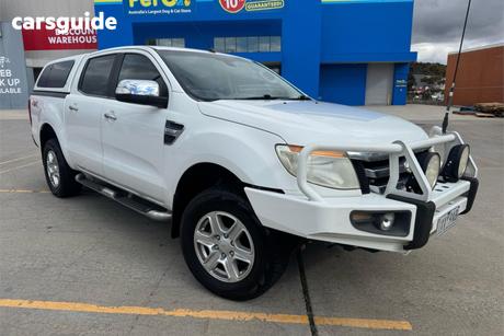 White 2011 Ford Ranger Dual Cab Utility Xlt 3.2 (4X4)