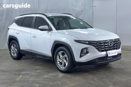 White 2023 Hyundai Tucson Wagon (Fwd)