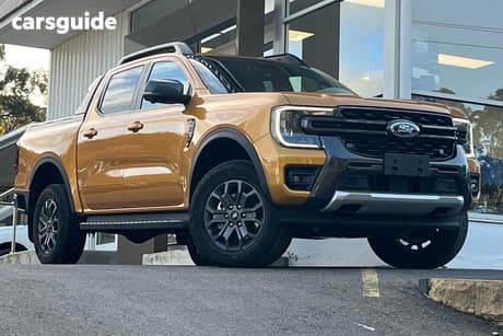 Yellow 2025 Ford Ranger Double Cab Pick Up Wildtrak 3.0 (4X4)