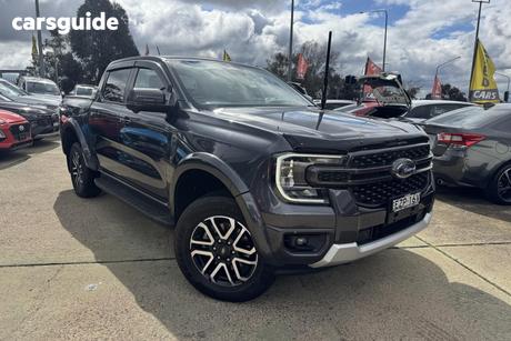 Black 2023 Ford Ranger Double Cab Pick Up Sport 3.0 (4X4)