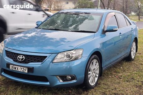 Blue 2011 Toyota Aurion Sedan At-X