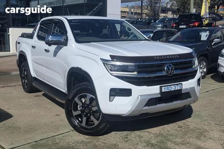 White 2024 Volkswagen Amarok Dual Cab Utility Style Tdi500 4Motion