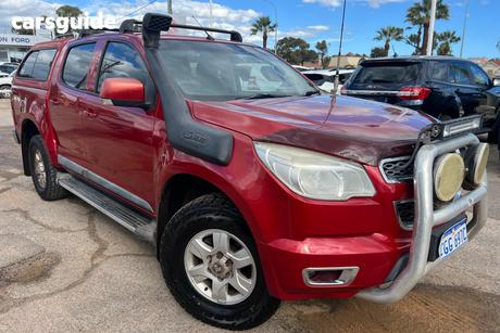 Red 2016 Holden Colorado Crew Cab Pickup Ls-X (4X4)