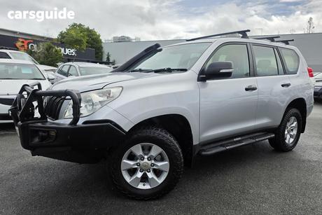 Silver 2013 Toyota Landcruiser Prado Wagon Gx (4X4)