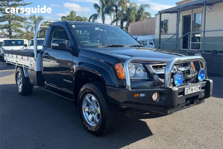 Black 2009 Holden Colorado Cab Chassis Lx (4X2)