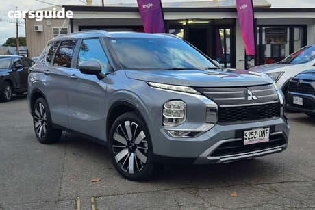 Grey 2025 Mitsubishi Outlander Wagon Aspire 7 Seat (2Wd)