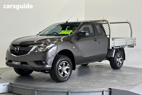 Grey 2016 Mazda BT-50 Dual Cab Chassis Xt (4X2)