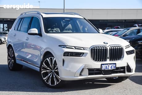 White 2023 BMW X7 Wagon Xdrive40D M Sport Mhev