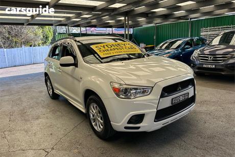White 2011 Mitsubishi ASX Wagon (2Wd)