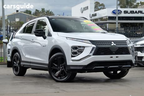White 2024 Mitsubishi Eclipse Cross Wagon Gsr Phev (Awd)