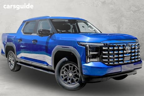Blue 2025 MG U9 Ute Tray EXPLORE