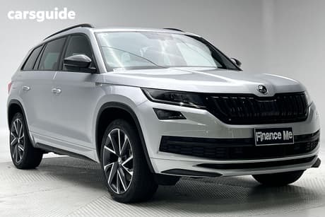 Silver 2021 Skoda Kodiaq Wagon 132 Tsi (4X4)