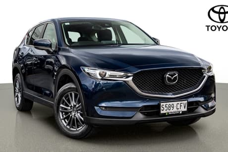 Blue 2020 Mazda CX-5 Wagon Maxx Sport (4X2)