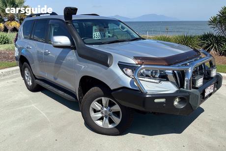 Silver 2022 Toyota Landcruiser Prado Wagon Gxl