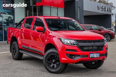 Red 2018 Holden Colorado Crew Cab Pickup Ls (4X4)