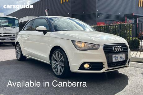 White 2012 Audi A1 Hatchback 1.6 Tdi Ambition