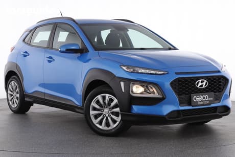 Blue 2019 Hyundai Kona Wagon Go (Fwd)