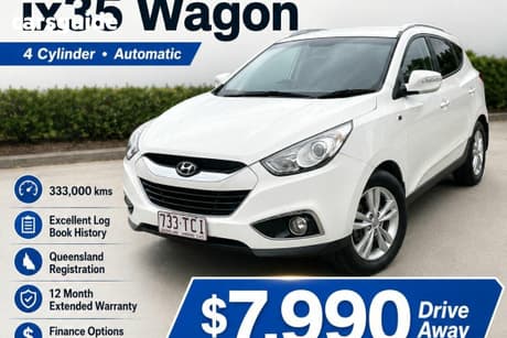 White 2013 Hyundai IX35 Wagon Se (Awd)