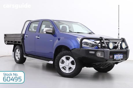 Blue 2019 Isuzu D-MAX Crew Cab Utility Ls-U (4X4)