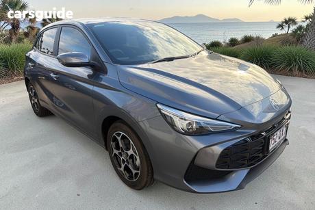 Grey 2025 MG MG3 Hatchback Excite Hybrid+